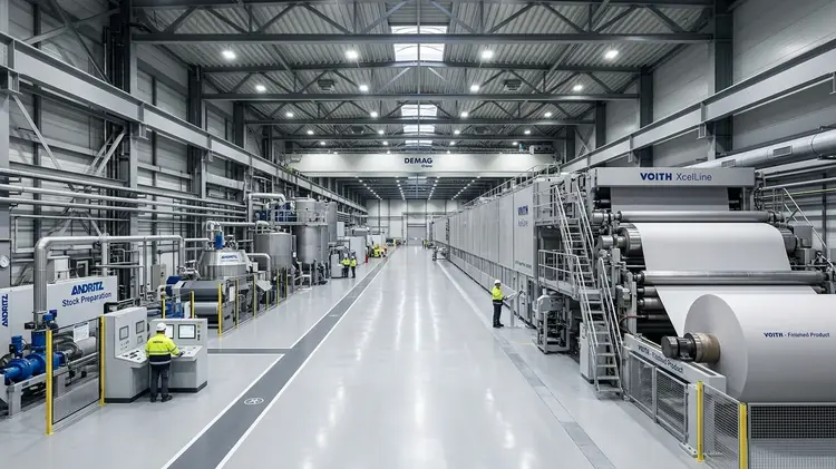 Thiết Bị Cốt Lõi Từ Hãng G7 (Voith & Andritz)